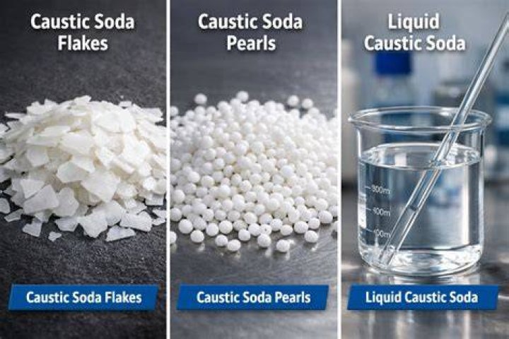 What is caustic soda and caustic potash?