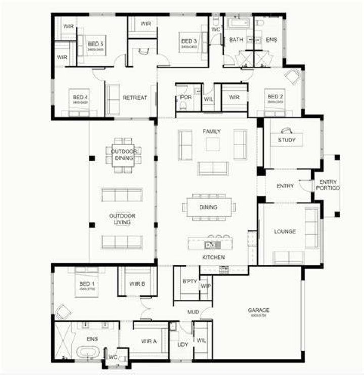 What is five bedrooms about?