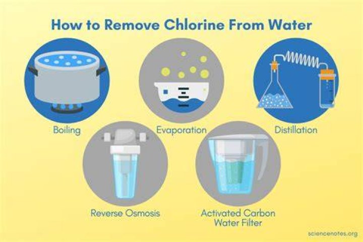What is meant by dechlorinate?
