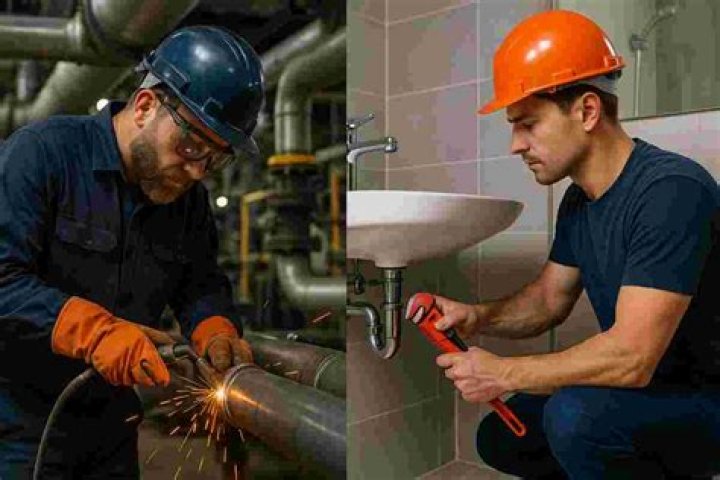 What is the difference between a plumber and a steamfitter?