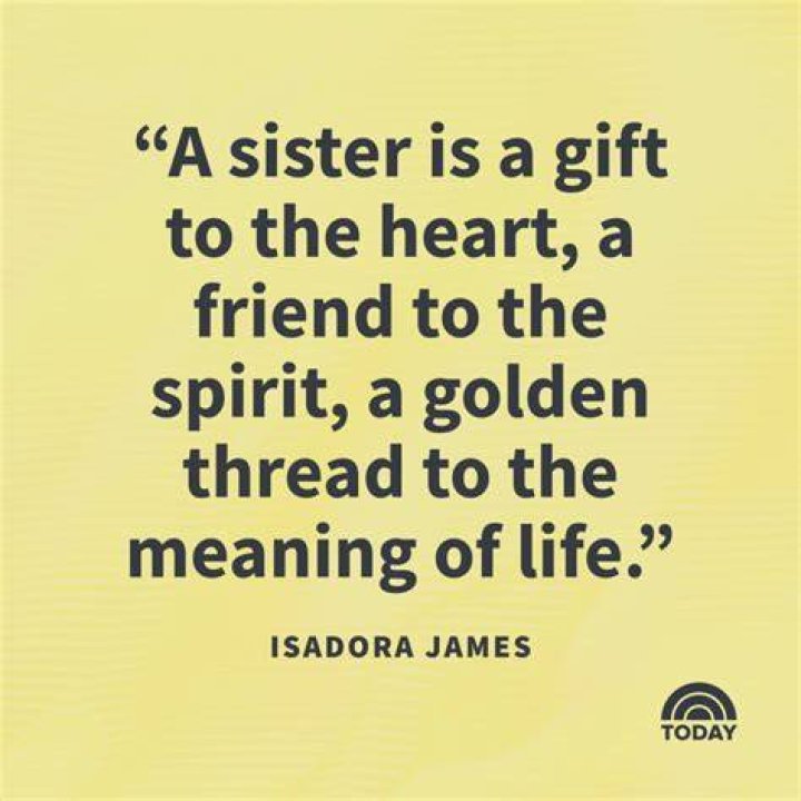 What makes a good sister?