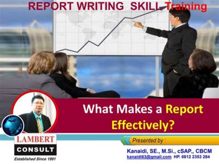 What makes a report?