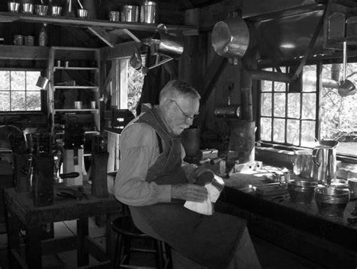 What was a tin plate worker?