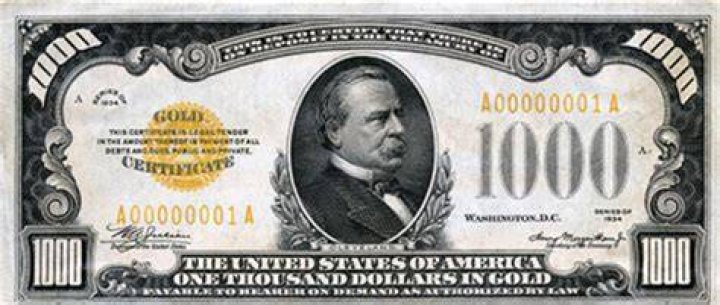 Whats a thousand dollar bill worth?