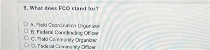 Whats fco stand for?