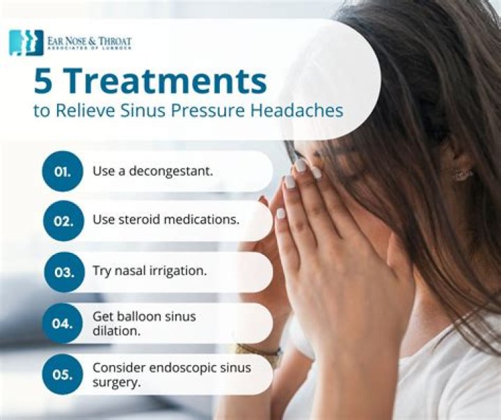 Whats good for sinus headache?