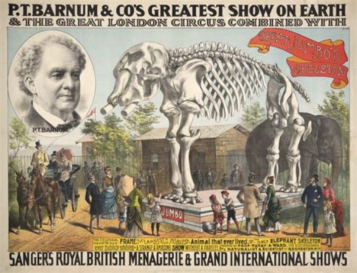 When did p.t. barnum die?