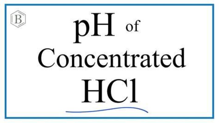 When is hcl concentrated?