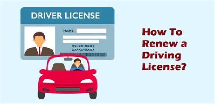 When to renew driving license?