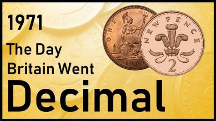 When was decimalization in uk?