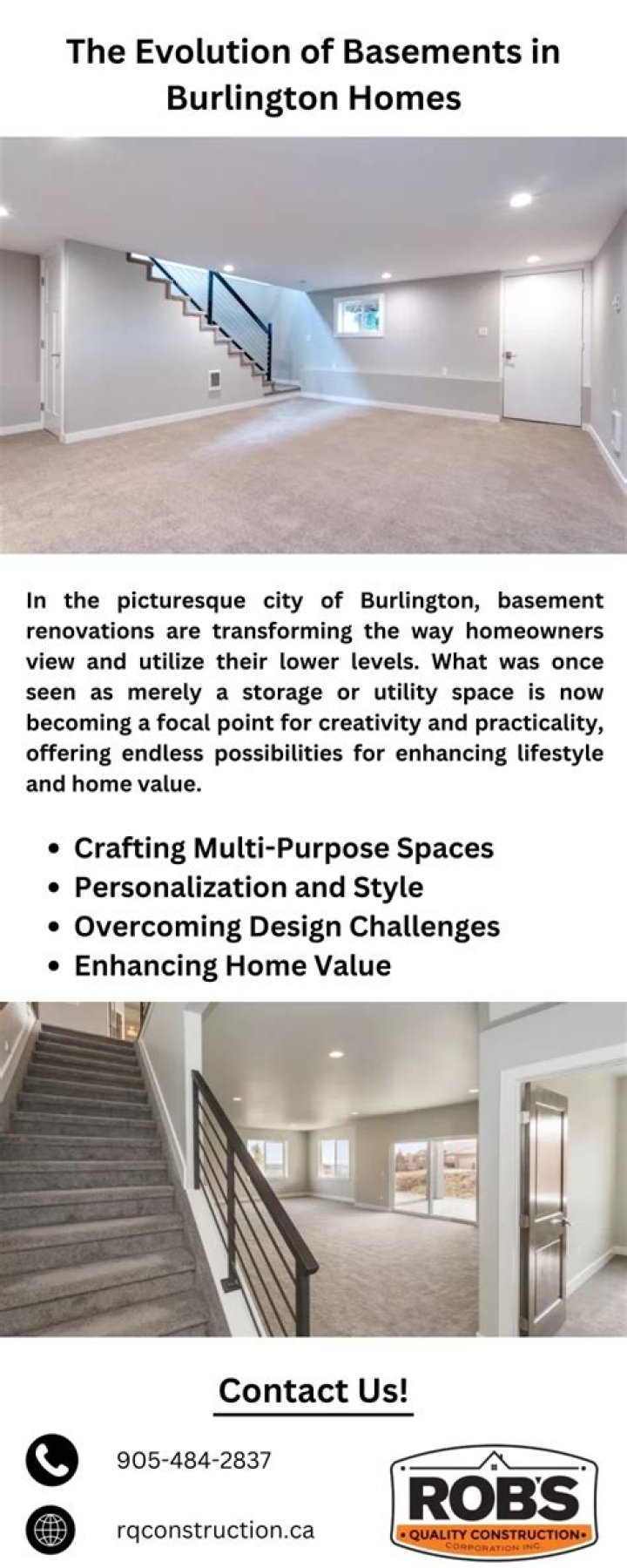 When were basements invented?