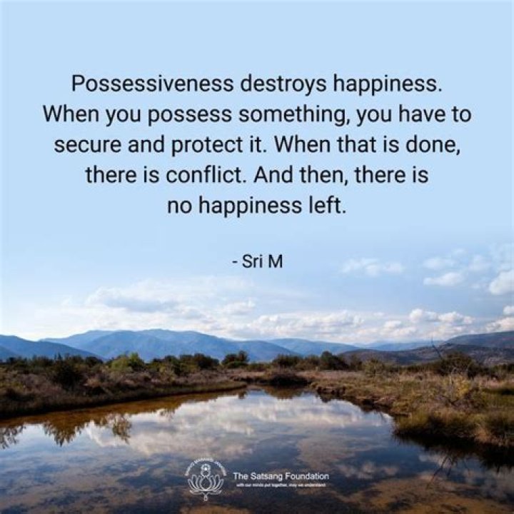 When you possess something?