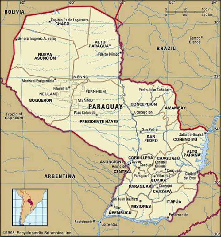 Where is chaco paraguay?