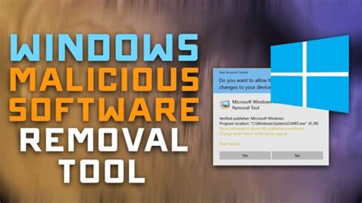 Where is malicious software removal tool saved?