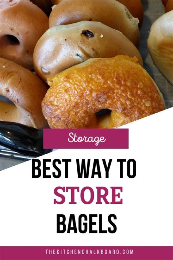 Where to store bagels?