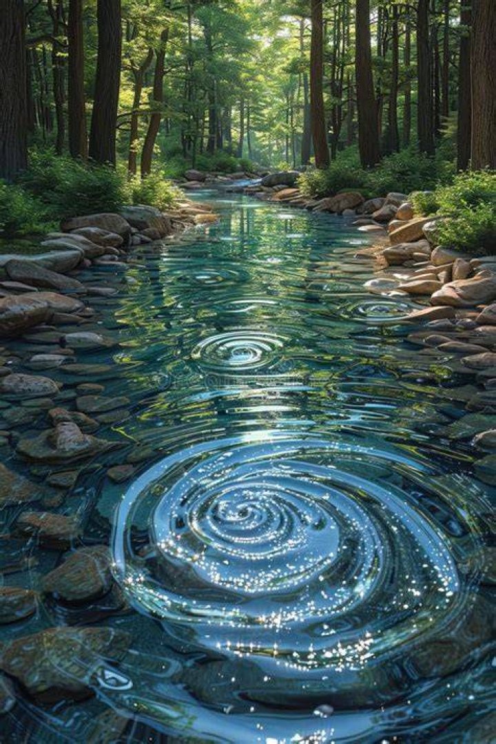 Where water flows uphill?