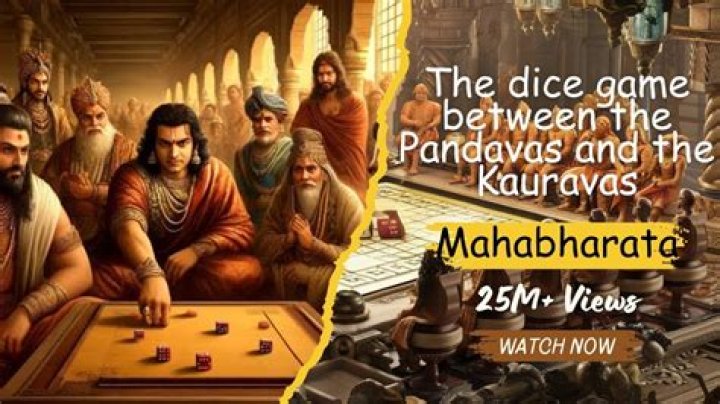 Which game did pandavas play?