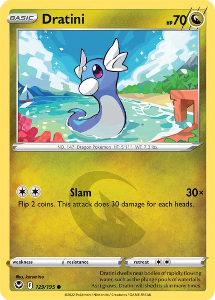 Which pokemon has dratini?