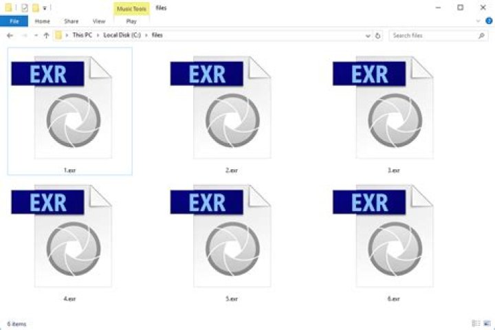 Which software open exr file?