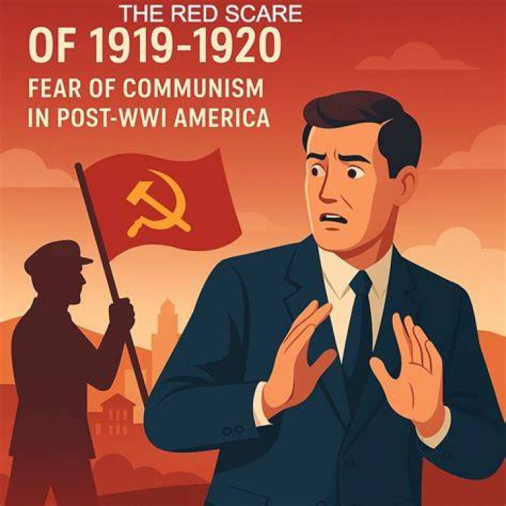 Which widespread sentiment defined the red scare?
