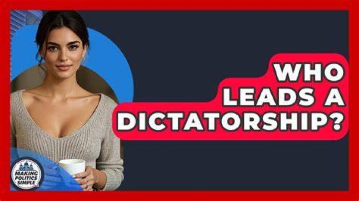 Who leads a dictatorship?