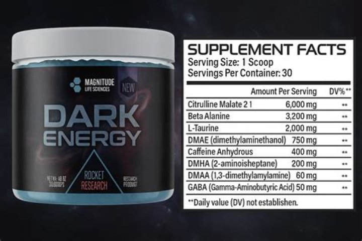 Who makes dark energy pre workout?