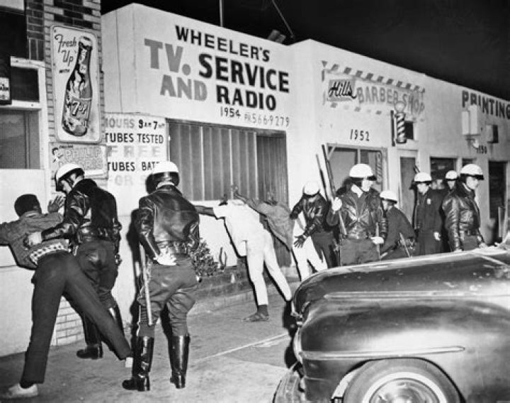 Who started the watts riots?