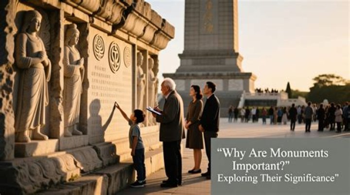 Why are monuments and memorials important?