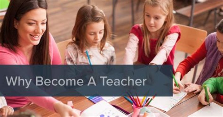 Why becoming a teacher?