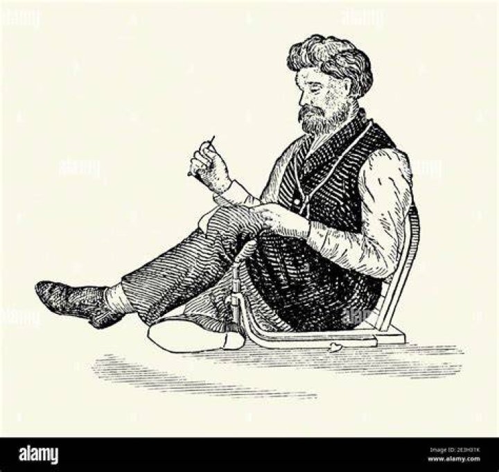Why did tailors sit cross legged?