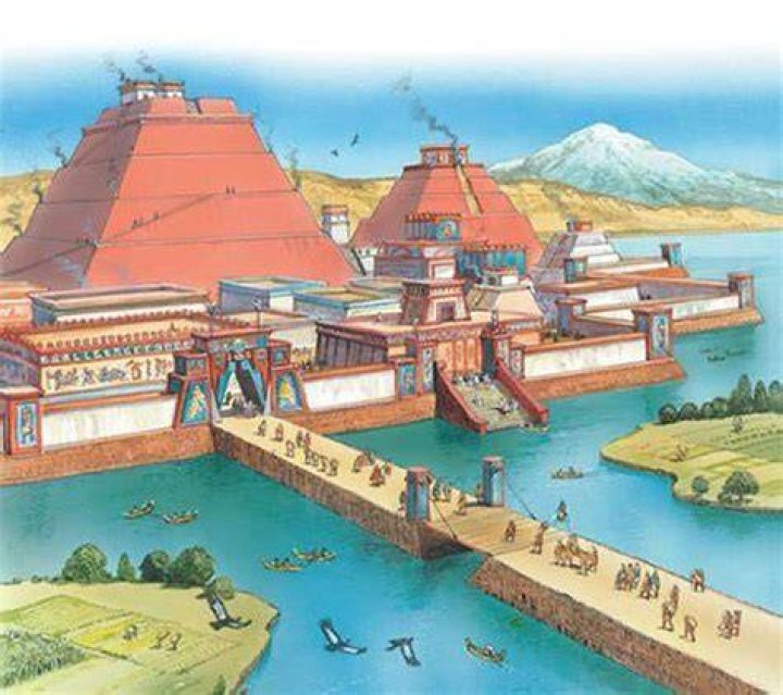 Why did the aztec construct causeways?