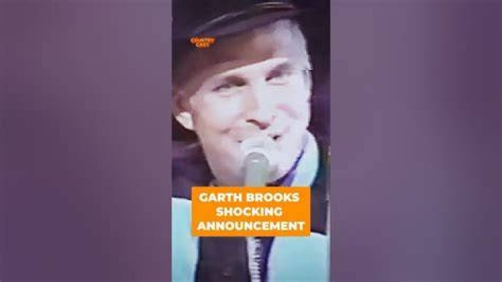 Why garth brooks retired?