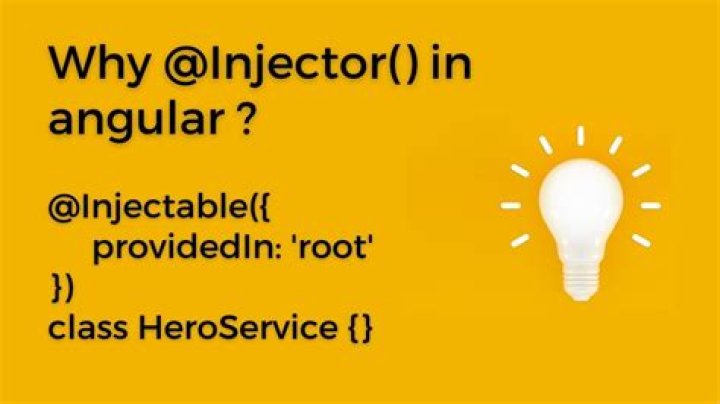 Why injectable is used in angular?
