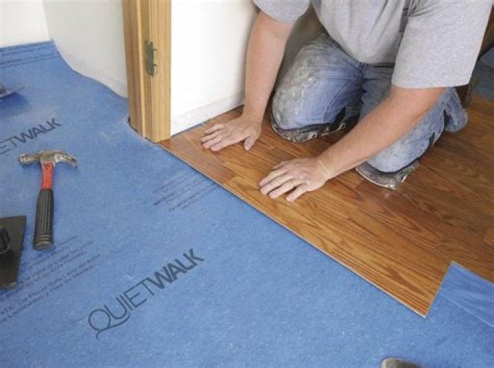 Why is underlayment needed for laminate flooring?