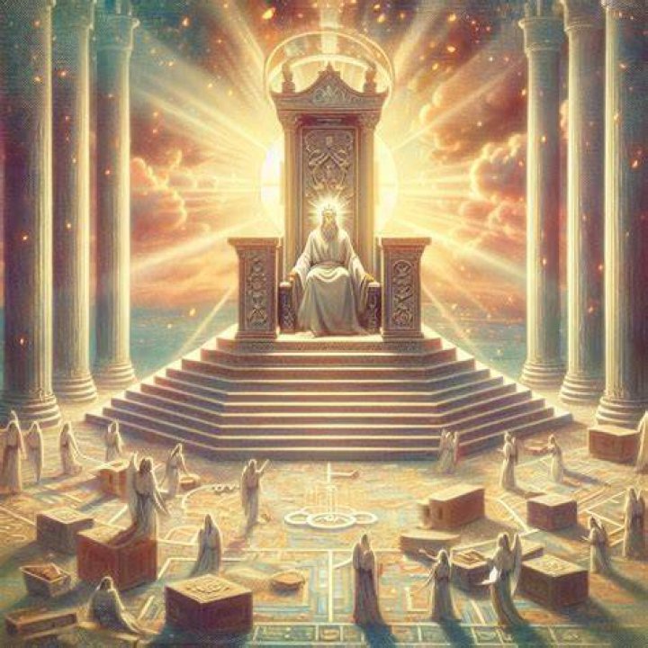 Will be enthroned meaning?