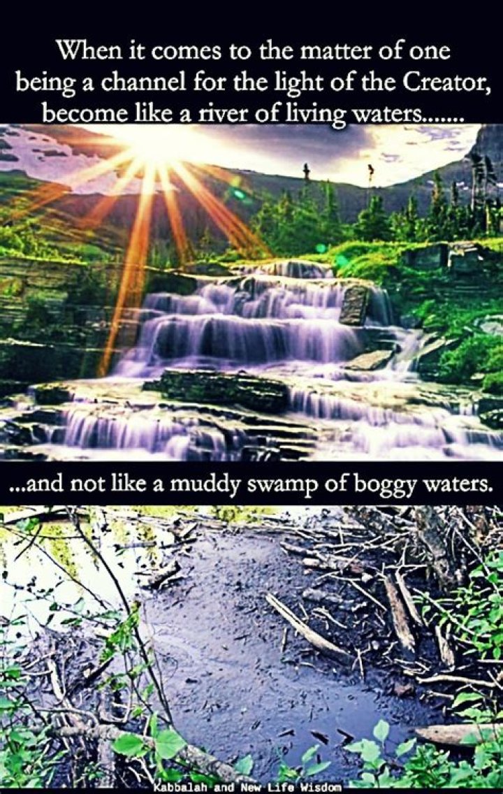 Will get bigger and become a river?