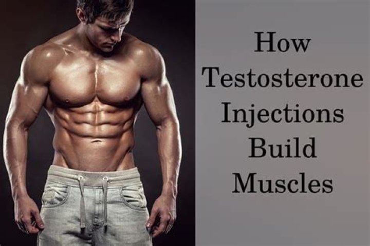Will testosterone injections help build muscle?